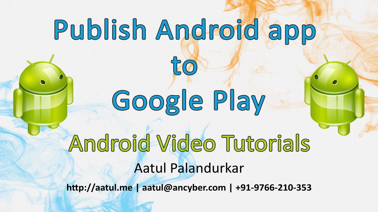 How to publish an app to google play