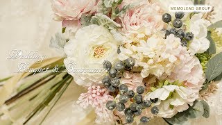 ウェディングブーケ＆ブートニア_メモリード