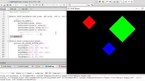 Glut Belah Ketupat, Layang Layang & Lingkaran
