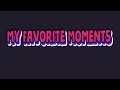 Now1S&#39;Shok - My Favorite moments|fragments of the past
