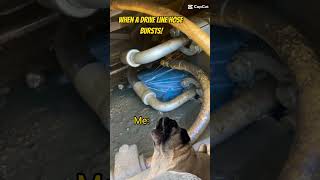 #hose #constructionequipment #heavyequipment #bluecollar #diesel #mechanic #deere #caterpillar #cat