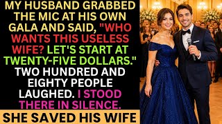 My Husband Auctioned Me For $25 At His Gala — A Stranger Bid $3.4 Million