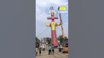 Jaipur Biggest Ravan Dussehra Maidan Adarsh Nagar |105 ft ka Ravan Dussehra Maidan 2024 #ravan #ram