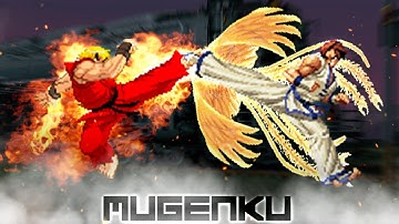 Fire Power Ken vs Kim Kaphwan Velka. Rival Battle! Street Fighter MUGEN