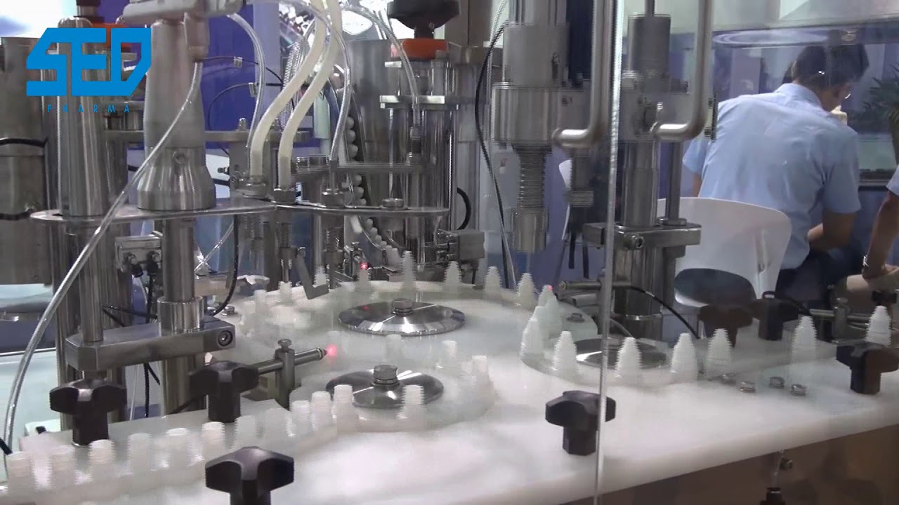 Eye drops aseptic injection production line