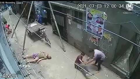 Touching of high voltage cable  接觸到懸掛電線