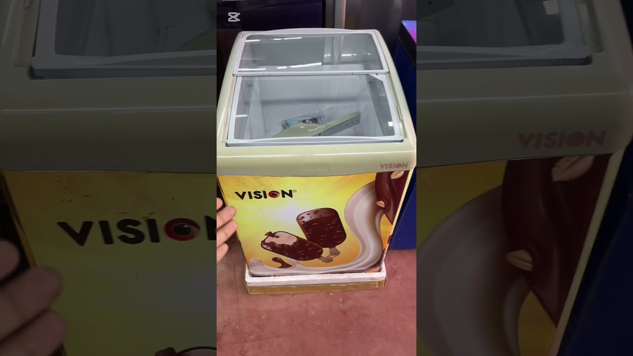 Vision Ice Cream Fridge | 158L 