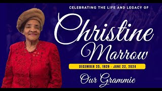 Celebrating the Life & Legacy of Christine Lightfoot Marrow