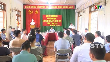 Đồng chí Phó bí thư Thường trực Tỉnh ủy dự sinh hoạt tại chi bộ bản Muôn xã Mường Sại