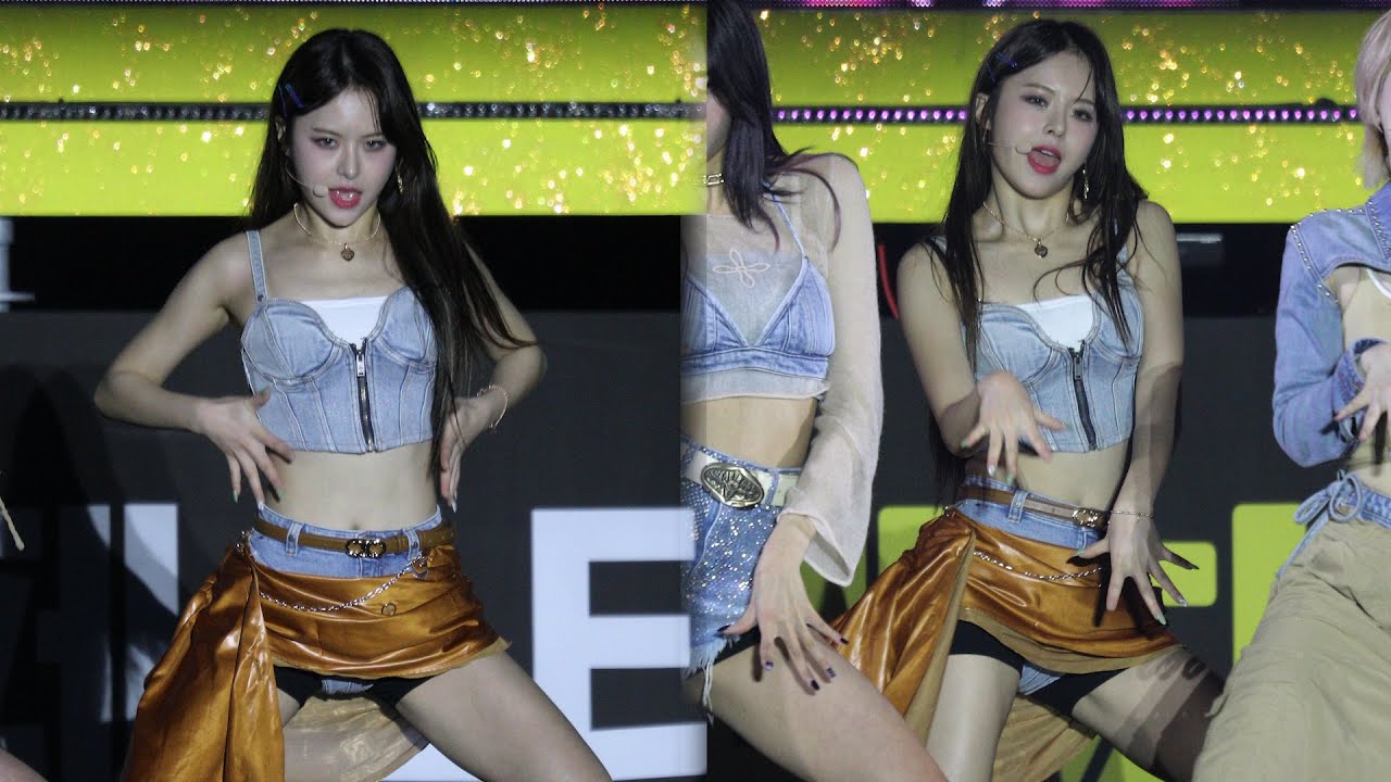 에버글로우(𝐄𝐕𝐄𝐑𝐆𝐋𝐎𝐖) (이유) 𝐒𝐋𝐀𝐘 / 의령 리치리치 페스티벌 [231009][직캠] @pharkil2015