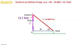 Trig Application Problem 5-36