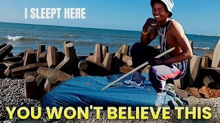 You won't believe this how HOMELESS suffering sleeping on beach side in QGEBERHA SOUTH AFRICA