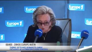 Bernadette Chirac : "Je pense que Valérie Trierweiler est triste"