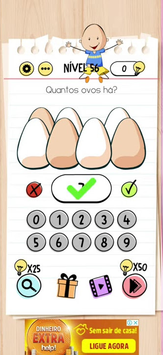 BRAIN TEST NÍVEL 88 EM PORTUGUÊS