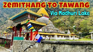 Tawang EP 09: RoadTrip 2024 | Arunachal | Zemithang to Tawang | via Taktsang Gompa | Roving Couple