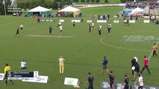 Early Revolver score (2016 Nationals - men's final)