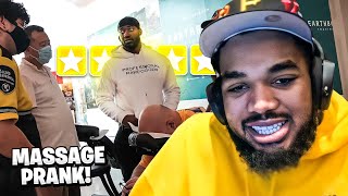 Karl-Anthony Towns Reacting to JiDion Giving Random Strangers Massages at the Mall! (PRANK)