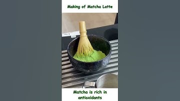 Making of Matcha Latte #youtubeshorts #shortvideo #shorts #short