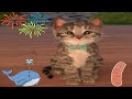 CARTOON LITTLE KITTEN ADVENTURE -Little Kitten Adventures-Play Fun Cute Kitten Pet Care Learning #15