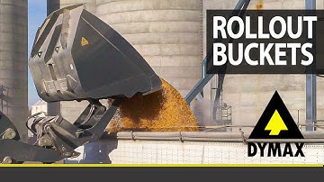 Dymax Rollout Bucket for Wheel Loader in Action