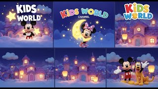 “Mickey Mouse in Dreamy Town | Bedtime Lullaby for Kids | Sleepy Night Adventure”