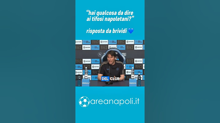 Conte, messaggio da brividi ai tifosi del Napoli