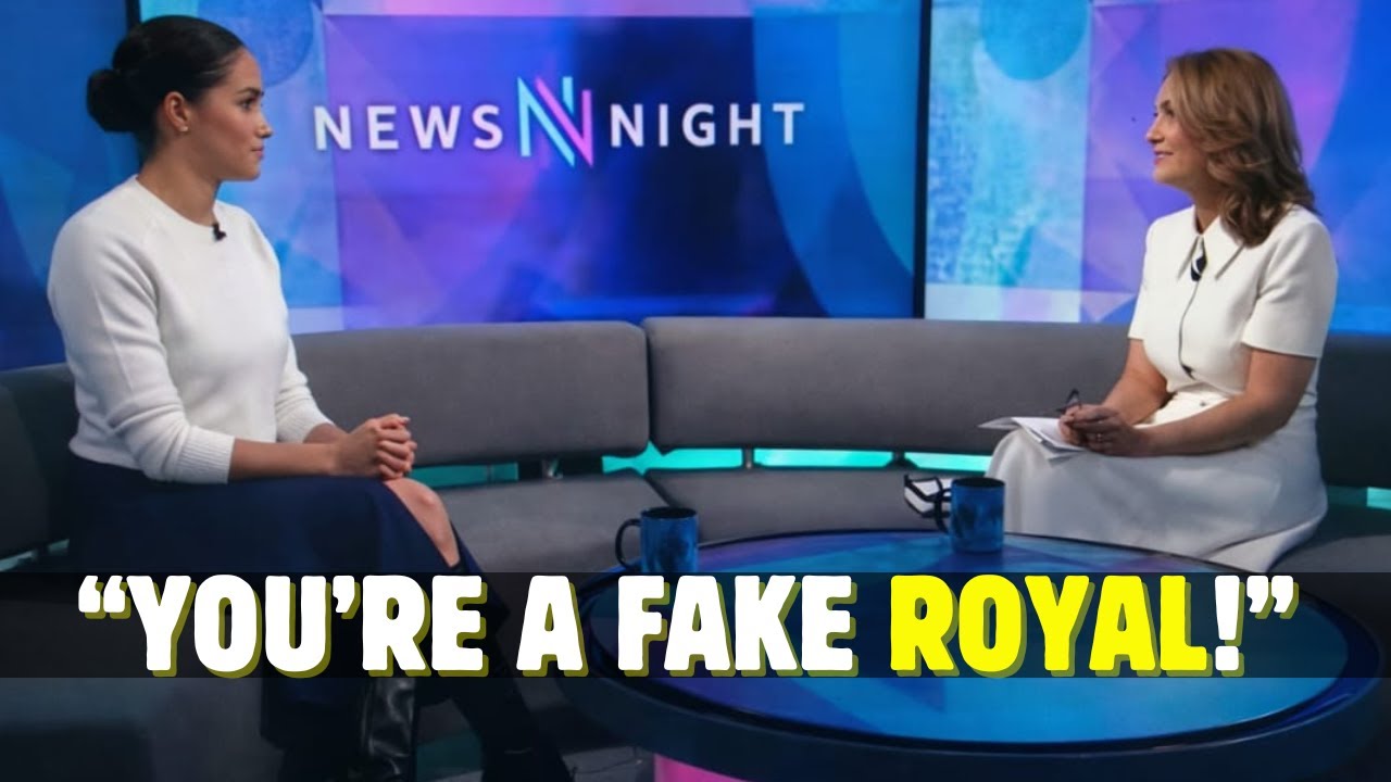 Меган Маркл отстранили от прямого эфира программы BBC Newsnight после ожесточенной перепалки с Ви...