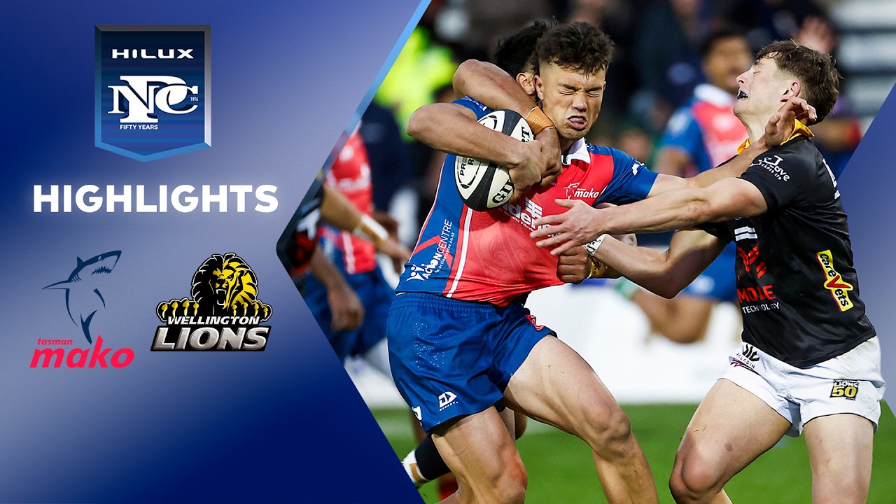 HIGHLIGHTS | Tasman vs Wellington | Hilux NPC | Round 6 | Sky Sport NZ