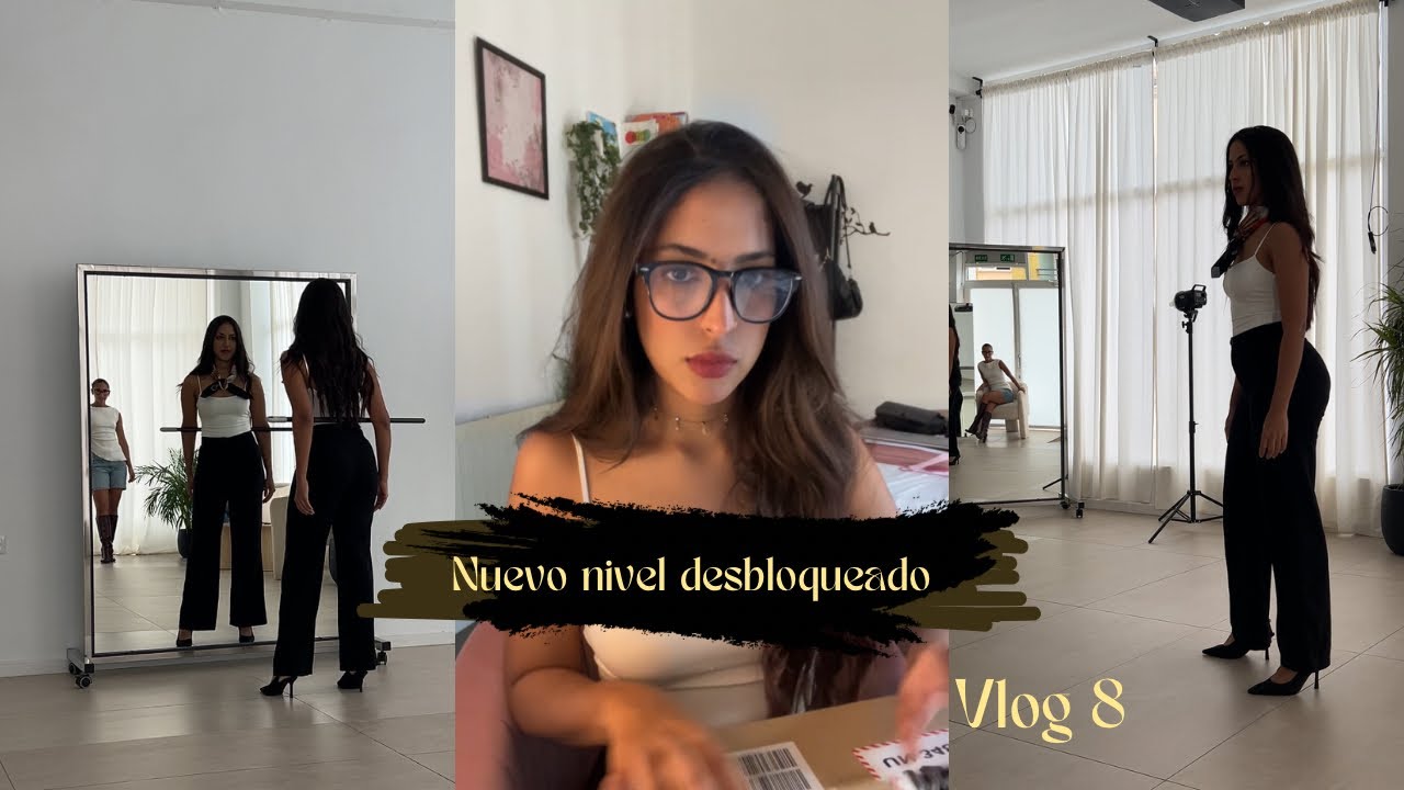 MI INSEGURIDAD: la pasarela Y AHORA PUEDE QUE ME ESTÉ GUSTANDO MÁS + nueva camaraa — VLOG 8 