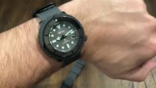 Seiko street series SNE537 Solar Tuna Review - YouTube