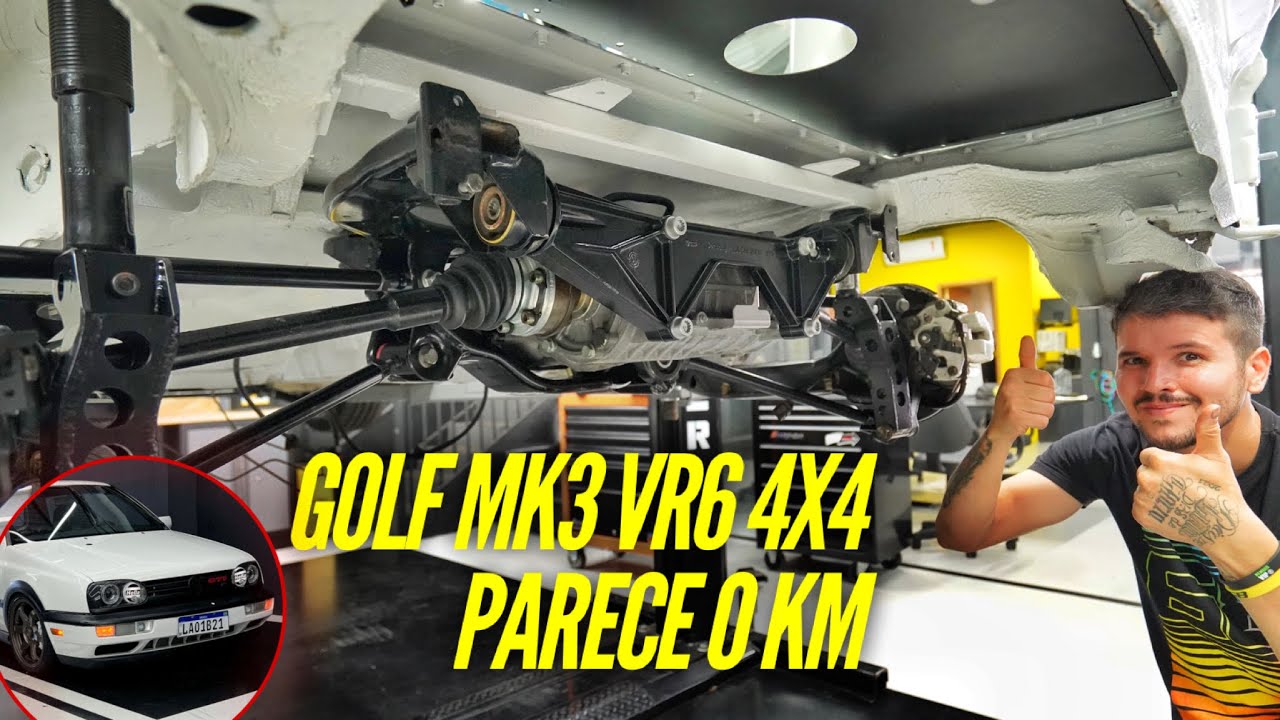 MONTEI O 4x4 DO MK3 TODO RENOVADO E FICOU PARECENDO 0KM 🙌🏻 *muito satisfatório de ver*