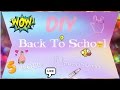 ~DIY BACK TO SCHOOL~5 идей~МИНИАТЮРА~