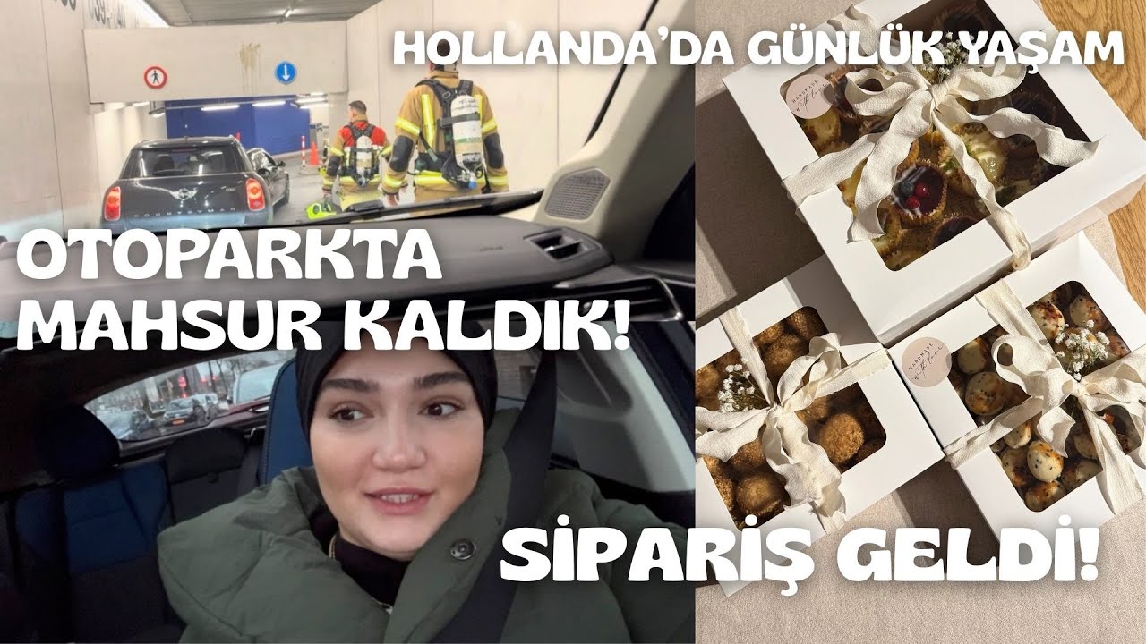 HOLLANDA'DA OTOPARKTA MAHSUR KALDIK | RESMEN SİPARİŞ ALDIM | ÇOK SEVİNÇLİYİZ!