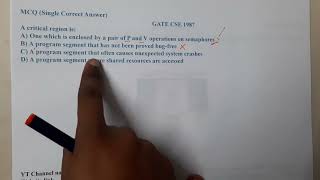 GATE CSE 1987