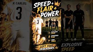 Roberto Carlos Speed Flair & Power #footballshorts #football #soccer #footballlegend #skills #edit