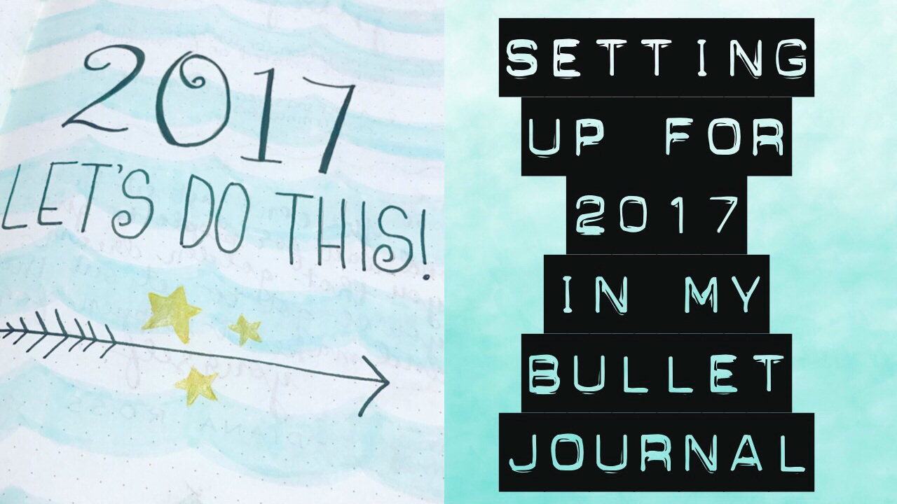 Setting up for 2017 in my Bullet Journal planning 2019