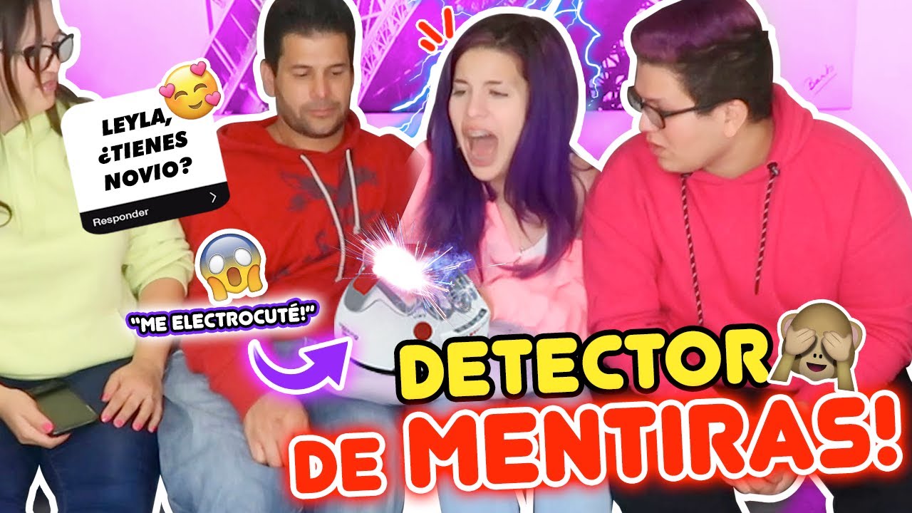 QUIEN ME GUSTA? 😏 CONFIESO TODO CON EL DETECTOR DE MENTIRAS ⚡| Leyla Star 💫