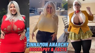 Cinnamon Anarchy Plussize Fashion Model, Curvy Instagram Tiktok Celebrity American Star Bio Wiki