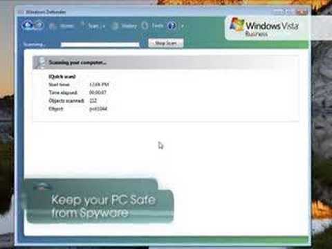 Microsoft Windows Vista Tip - Windows Defender