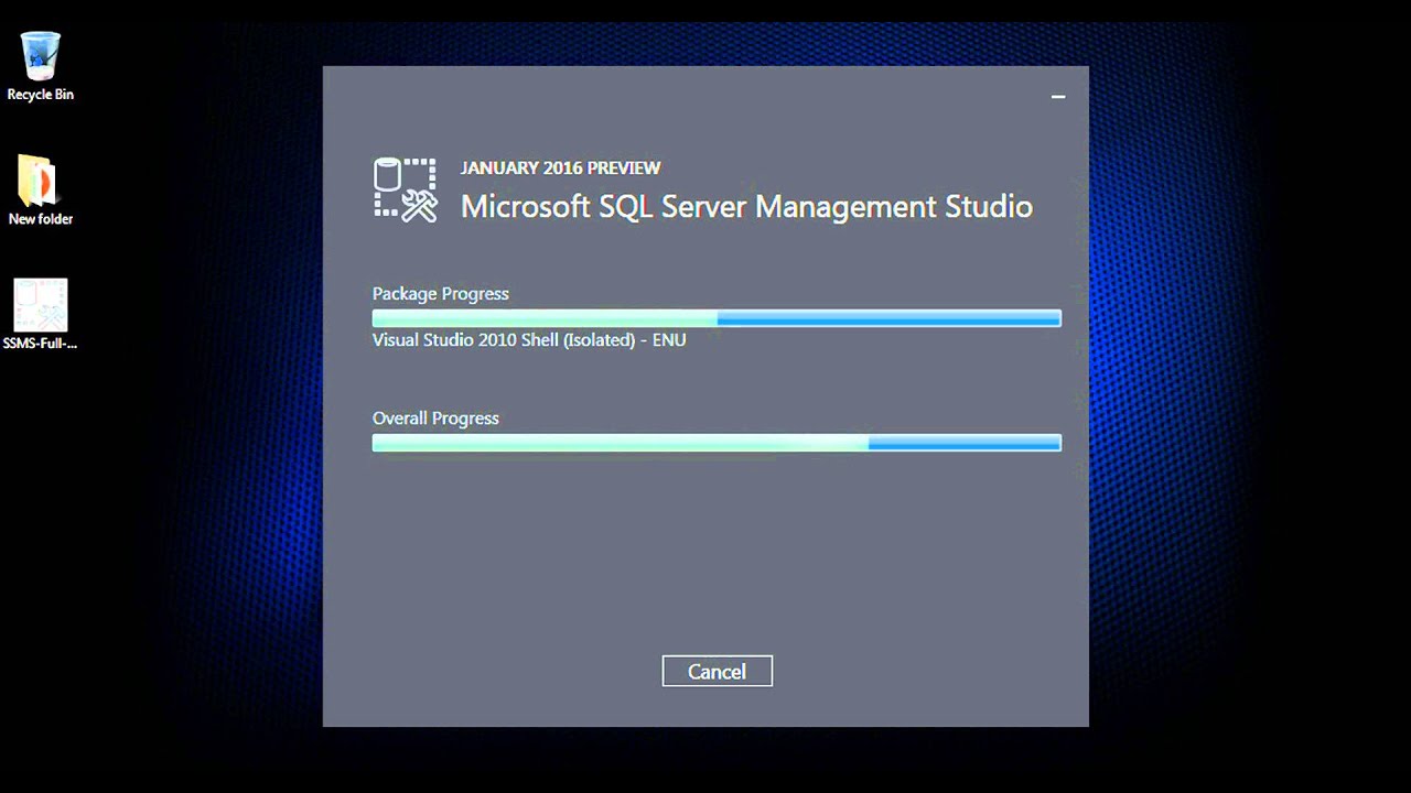 how to download sql server management studio 2016