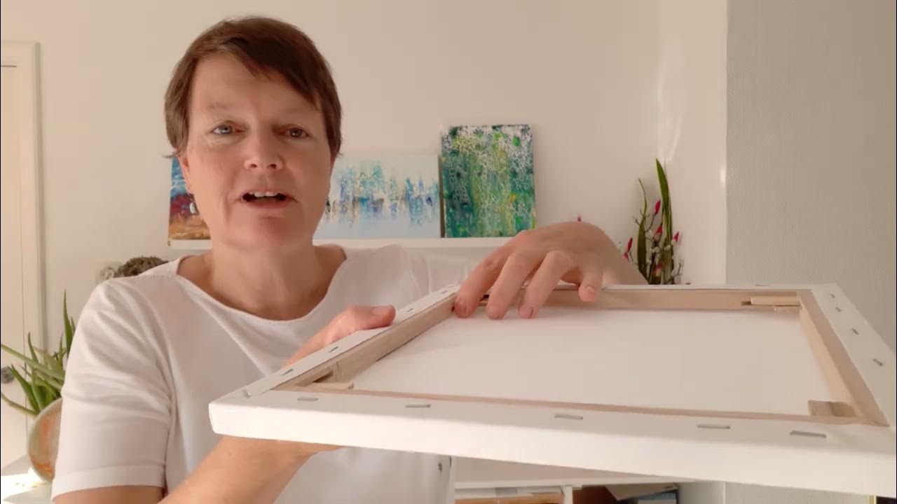 Les 1 3 het opspannen van het doek YouTube