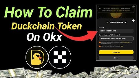 Duckchain Token Claim In Okx | Duckchain Token Claim | Duckchain New Update | Duckchain Withdrawal