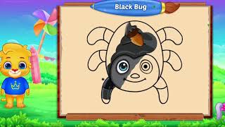 PAINTING GAME || Colors and Shapes || Learning Game For Kids | Gameplay screenshot 3