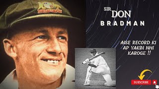 From the vault:Bradman's Batting Masterclass | Wide World of Sports!!Don Bradman's record and facts!