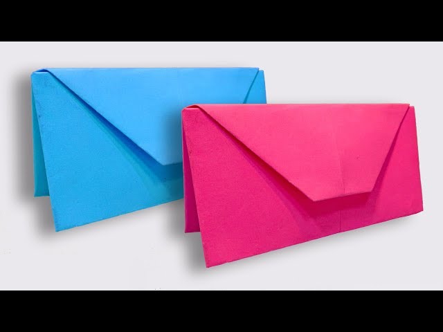 paper se purse kaise banaya jata hai, कागज के पर्स बनाने का तरीका, how to  make paper purse origami - YouTube