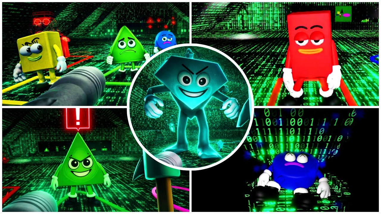 Save The Shapes HACKER MODE: Full Gameplay + Secret Ending - YouTube