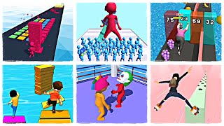 Stack Colors, Gun Clash 3D, Fat Pusher, Shortcut Run, Run Giant Slap Master, Sky Roller