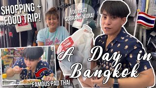 A DAY IN BANGKOK, THAILAND | CHATUCHAK MARKET , MIXT CHATUCHAK &amp; METRO MALL + EATING PAD THAI