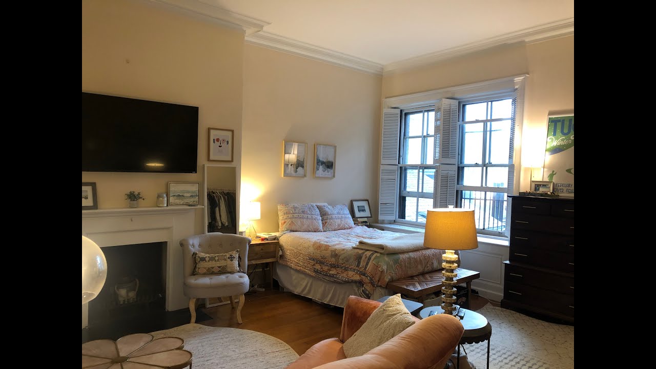 Boston Apartment Beacon Hill Beacon St. Large Studio for Rent Video