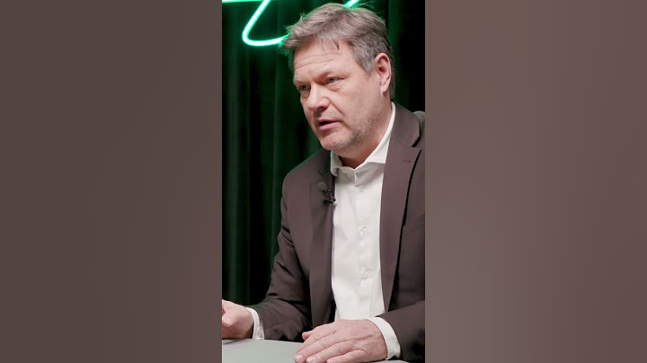 AfD-Verbot wann? Robert Habeck im Gespräch